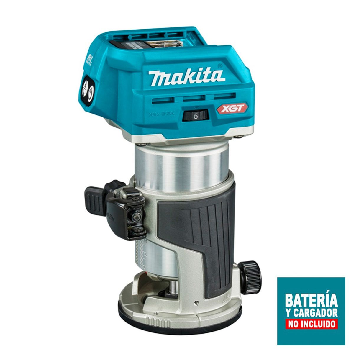 MAKITA - Fresadora Makita 40V 31000Rpm Encastre 14 38 RT001GZ26