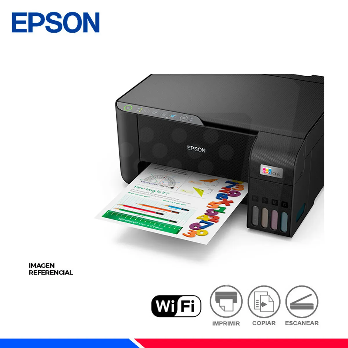 EPSON - IMPRESORA  EPSON EcoTank L3250 WIFI MULTIFUNCIONAL