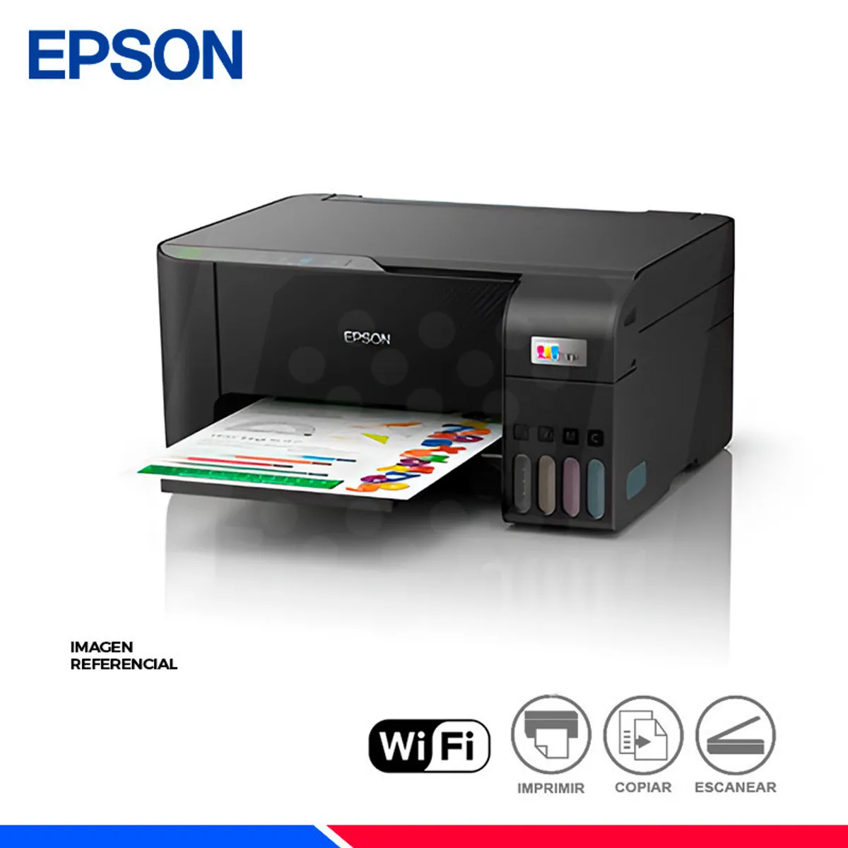 EPSON - IMPRESORA  EPSON EcoTank L3250 WIFI MULTIFUNCIONAL