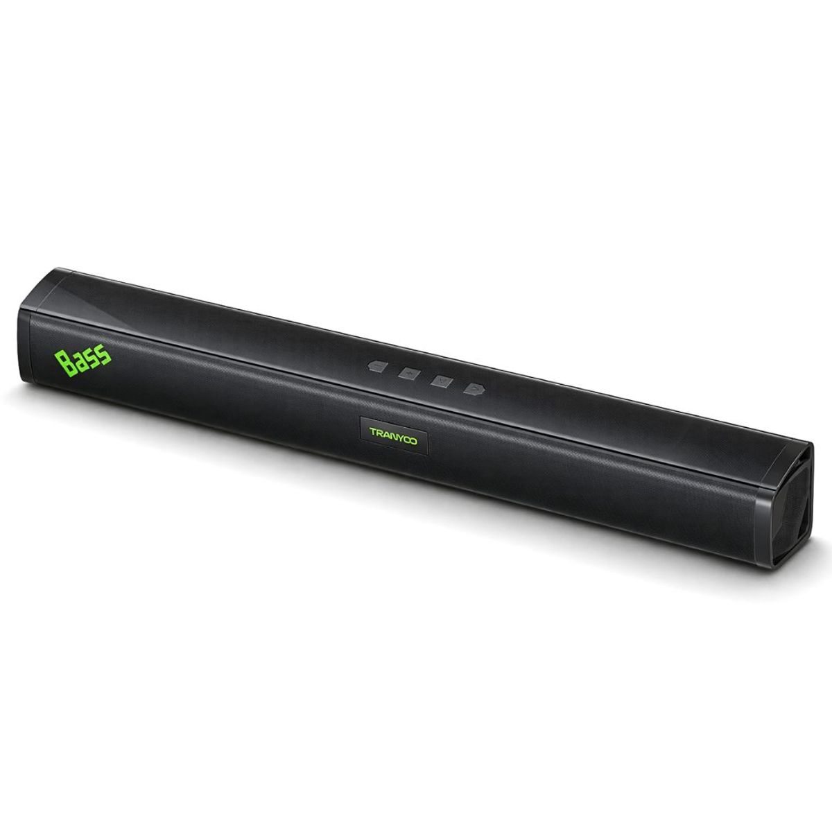 TRANYOO - Barra de Sonido Bluetooth 20W Soundbar para TV y PC con Sonido Envolvente y Múltiples Entradas