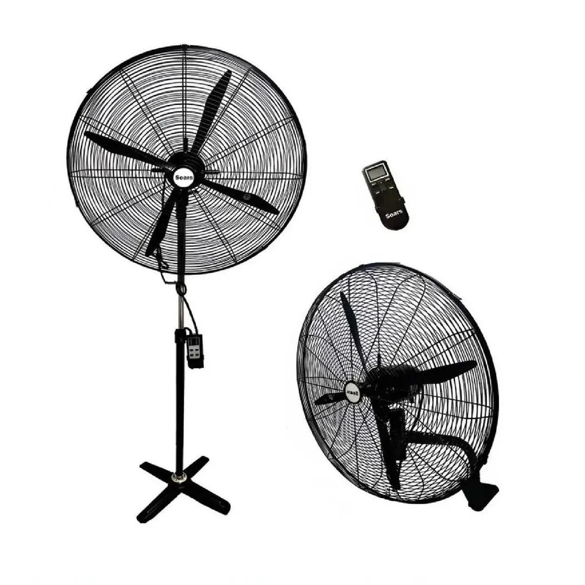 OTTOWARE - Ventilador Industrial 30 Pulgadas 2 en 1 de 200W