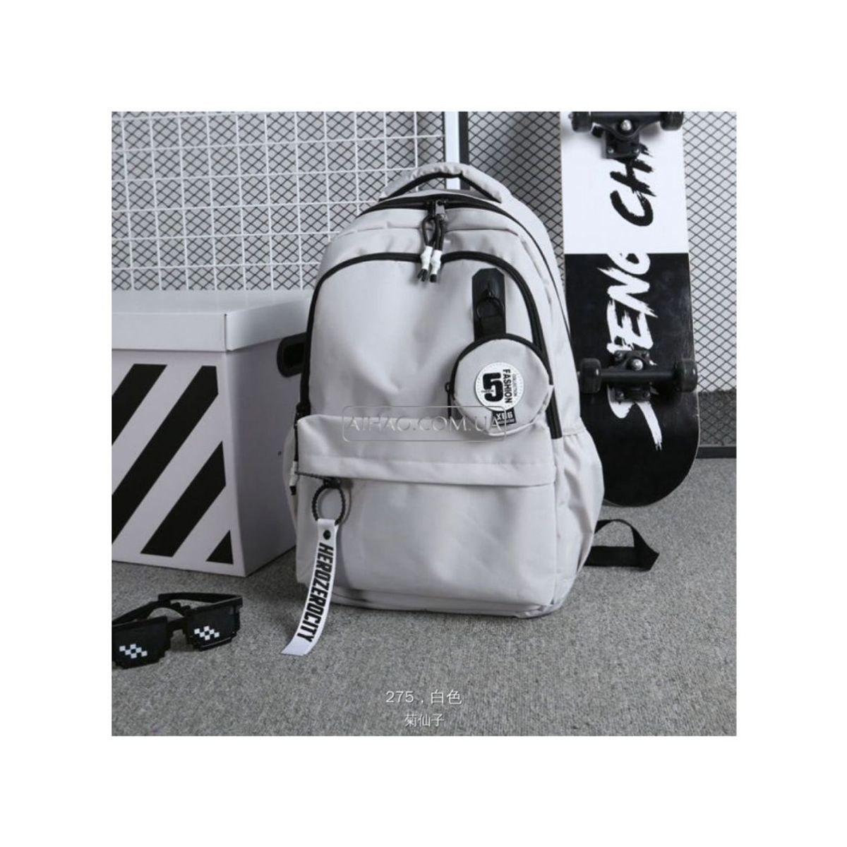 GENERICO - MOCHILA ESCOLAR DE CABALLERO