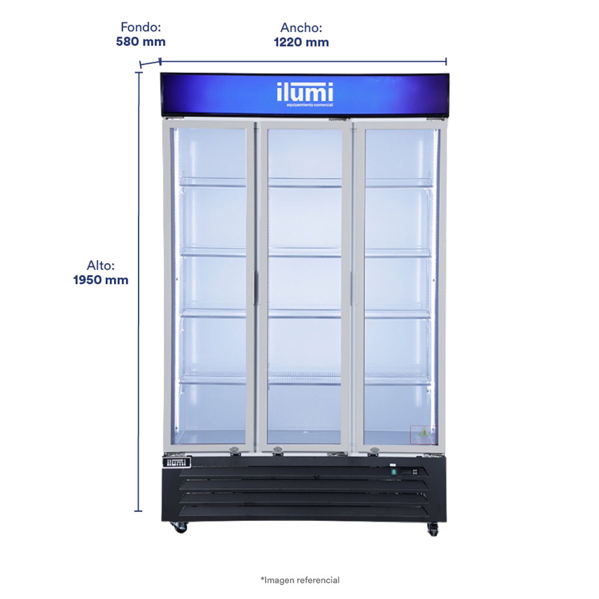 ILUMI - Visicooler fan cooling 1200 litros ilumi