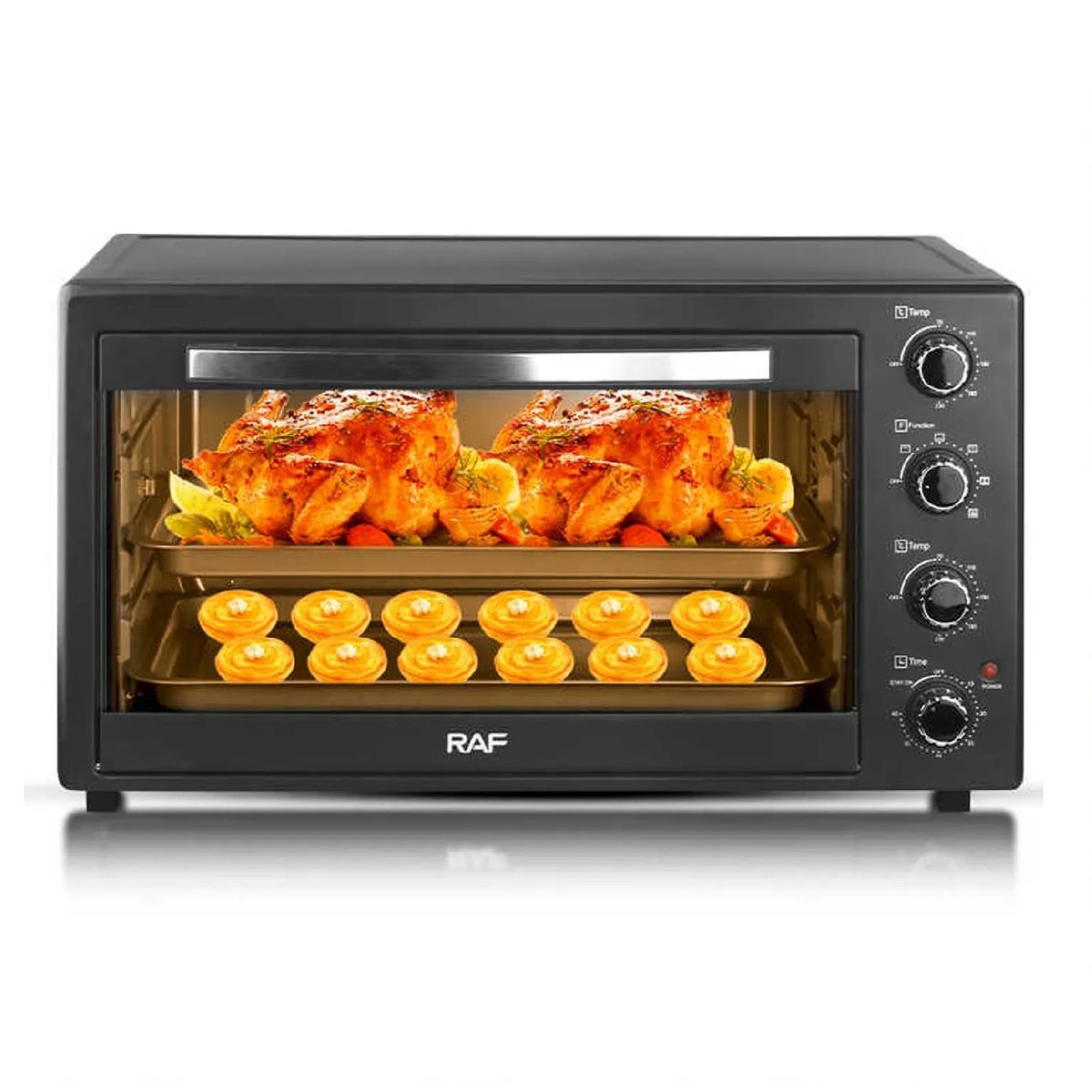 OTTOWARE - Horno Eléctrico Multifuncional RAF R.5322 A 60L