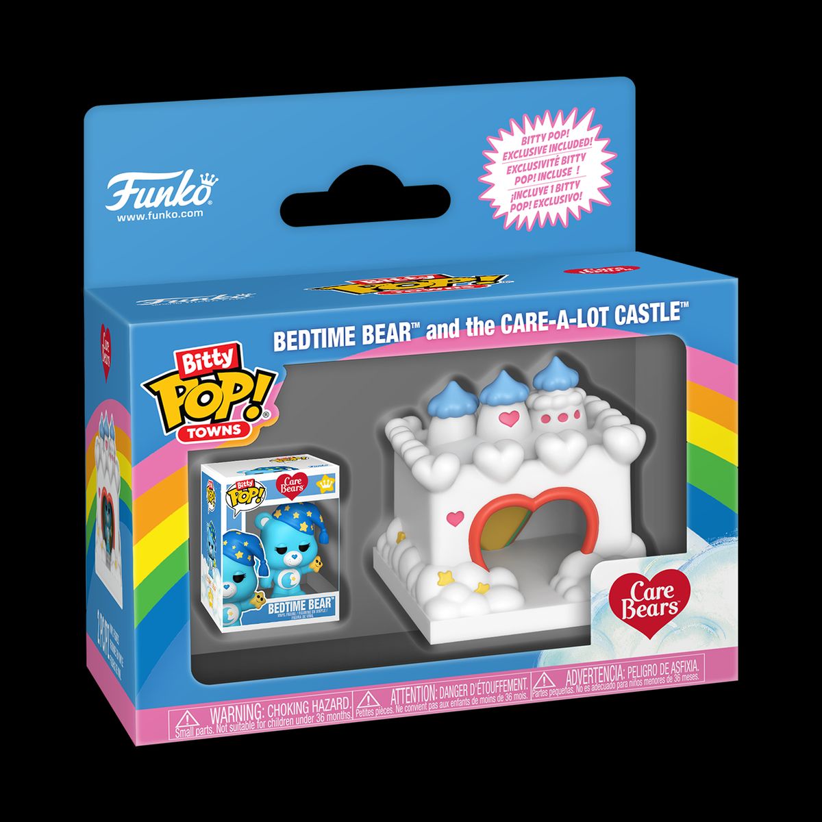 FUNKO - Funko Bitty Pop Animation Care Bears -  Care-a-Lot Castle TOWN