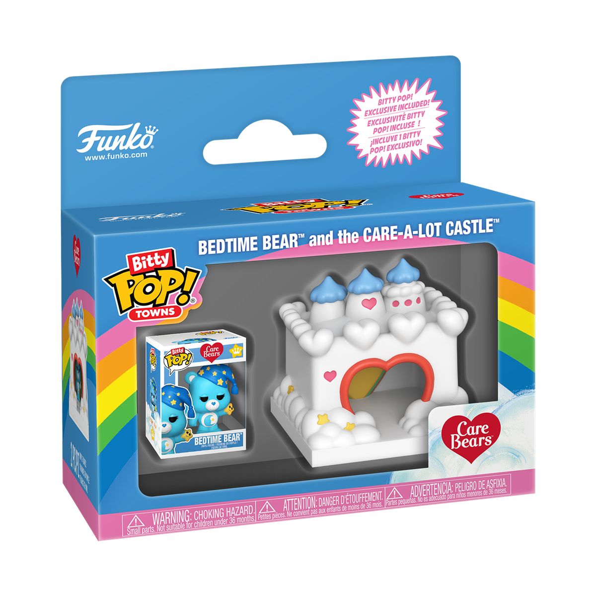 FUNKO - Funko Bitty Pop Animation Care Bears -  Care-a-Lot Castle TOWN
