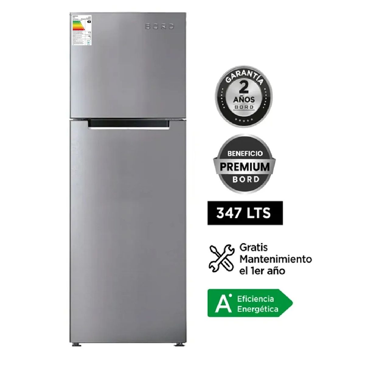 BORD - REFRIGERADORA BORD NO FROST 347 LT RE340NFI-H