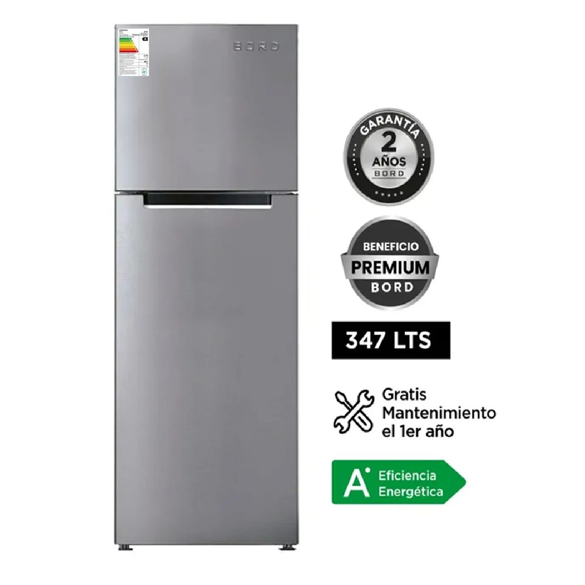 BORD - REFRIGERADORA BORD NO FROST 347 LT RE340NFI-H