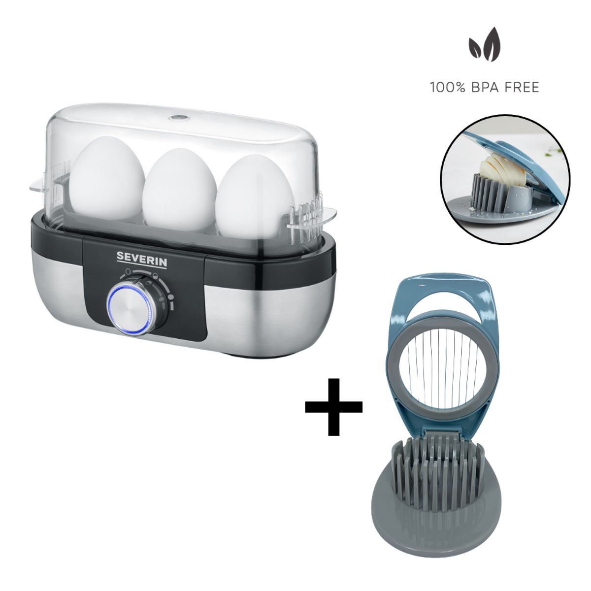 SEVERIN - Hervidor de Huevos Portátil - EK 3163