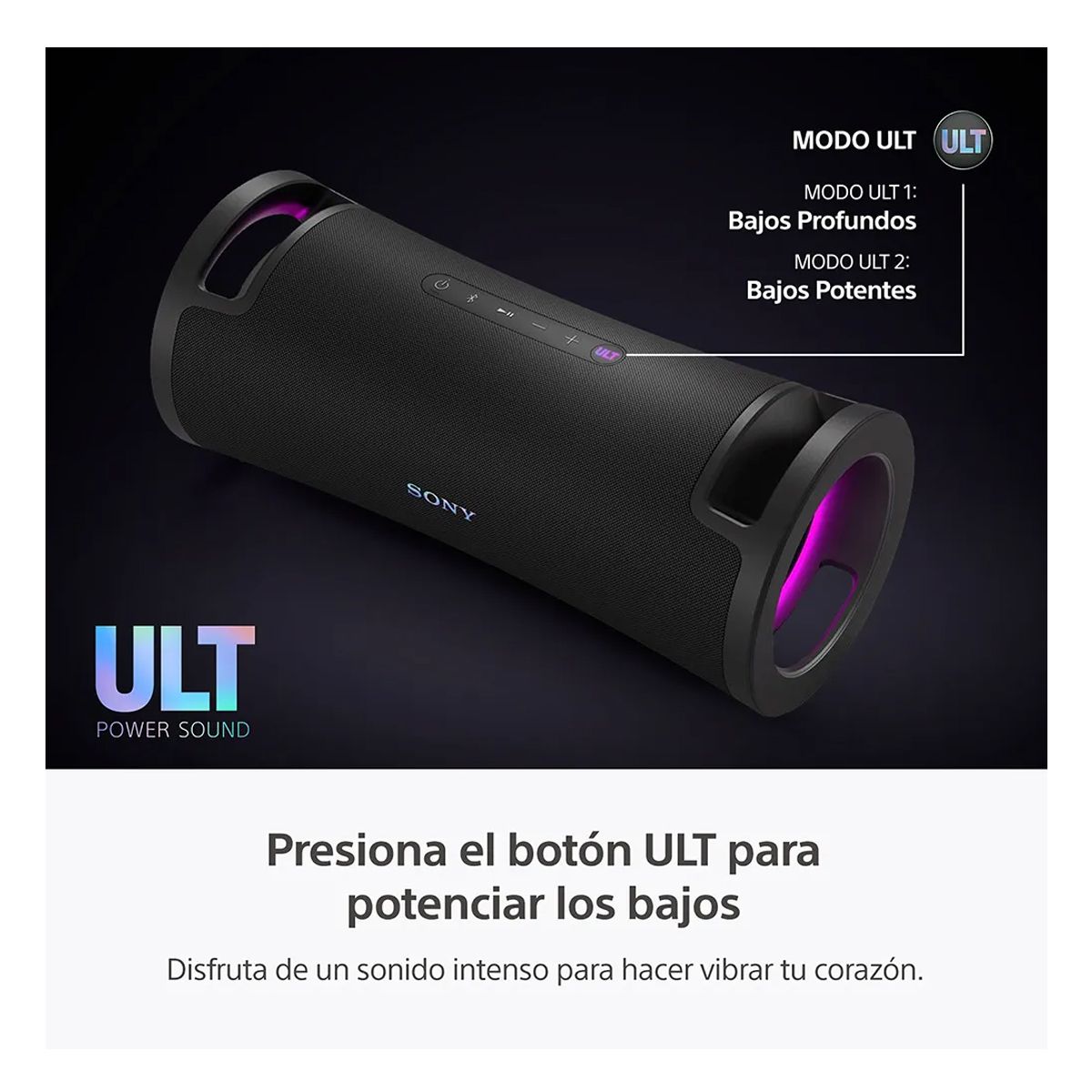 SONY - Sony Parlante Bluetooth SRS-ULT70 Portátil FIELD 7