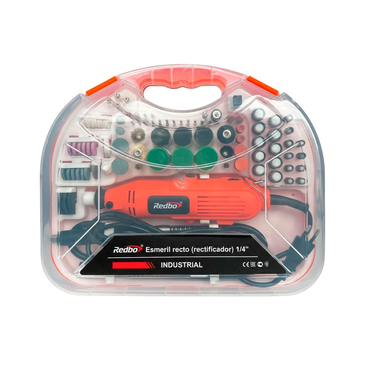 REDBO - Kit De Accesorios Para Mini Rectificadora 1/4' Industrial 50/60 600 W