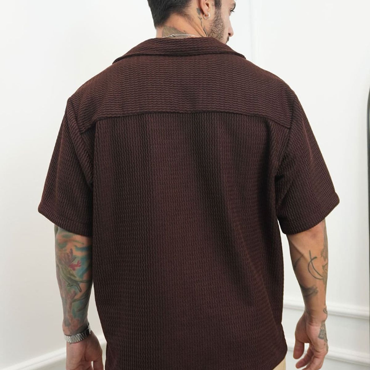 GENERICO - Camisa Tejida de hombre