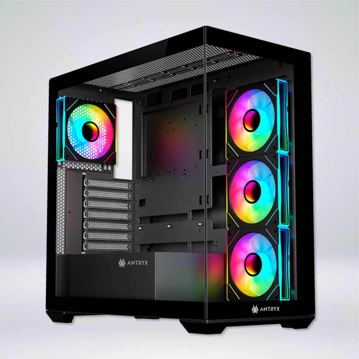 AMD - PC Gamer - RYZEN 7  9800X3D, RAM 16GB SSD 1TB CASE RGB FUENTE GOLD 650W