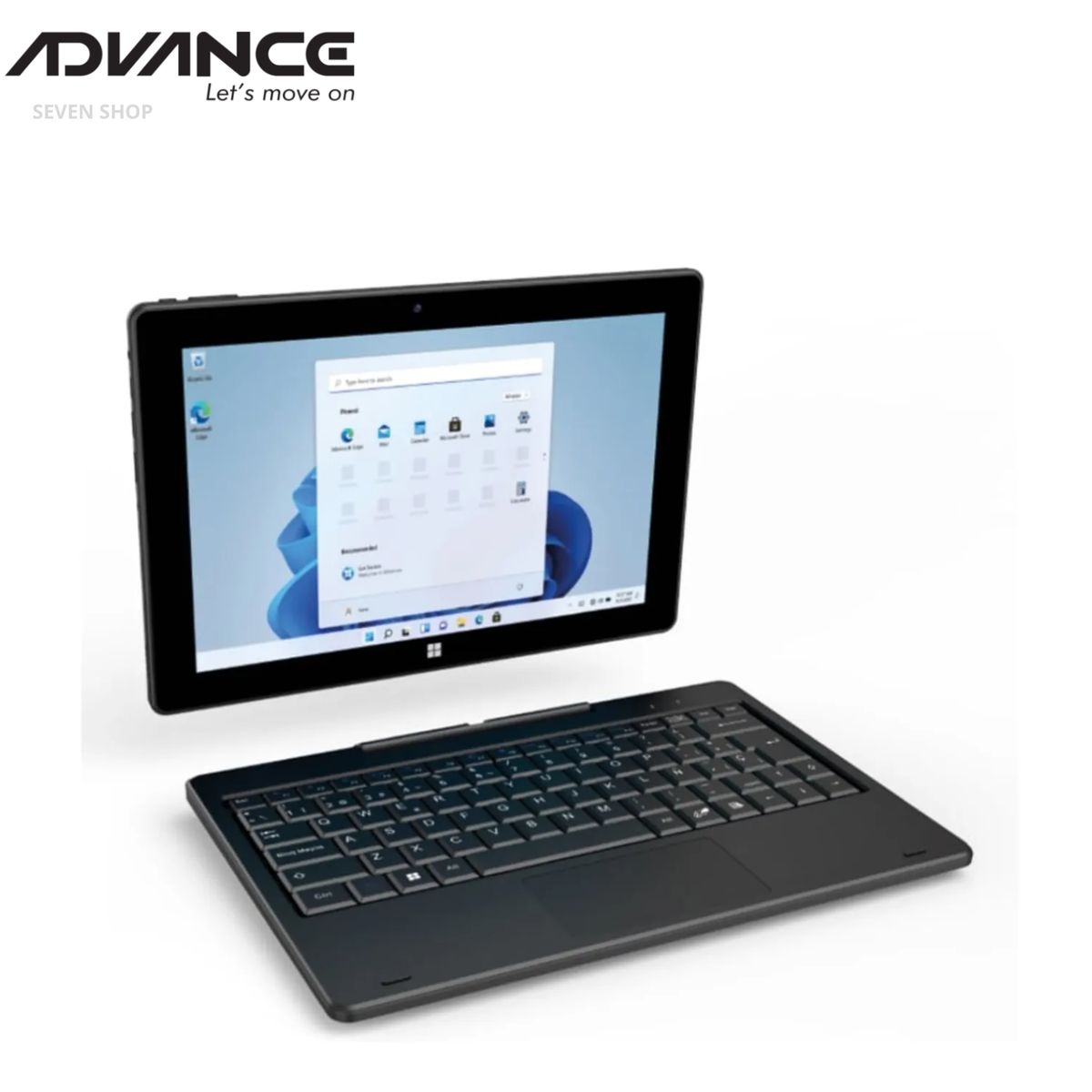 ADVANCE - Notebook 2 en 1 Advance CN4058 10.1 Pulg Celeron N4020 1.10 GHz, 8GB RAM 128GB touch