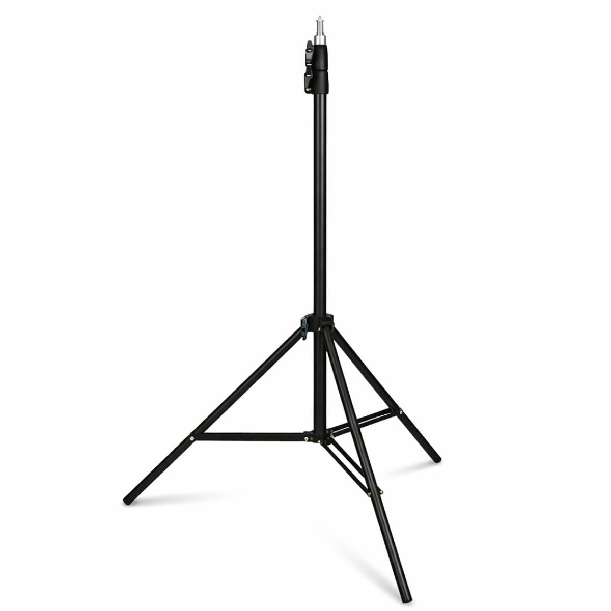 GENERICO - Trípode para Cámara y Celular 2.1 Metros de Aluminio Ajustable con Tornillo 1/4 para Iluminación