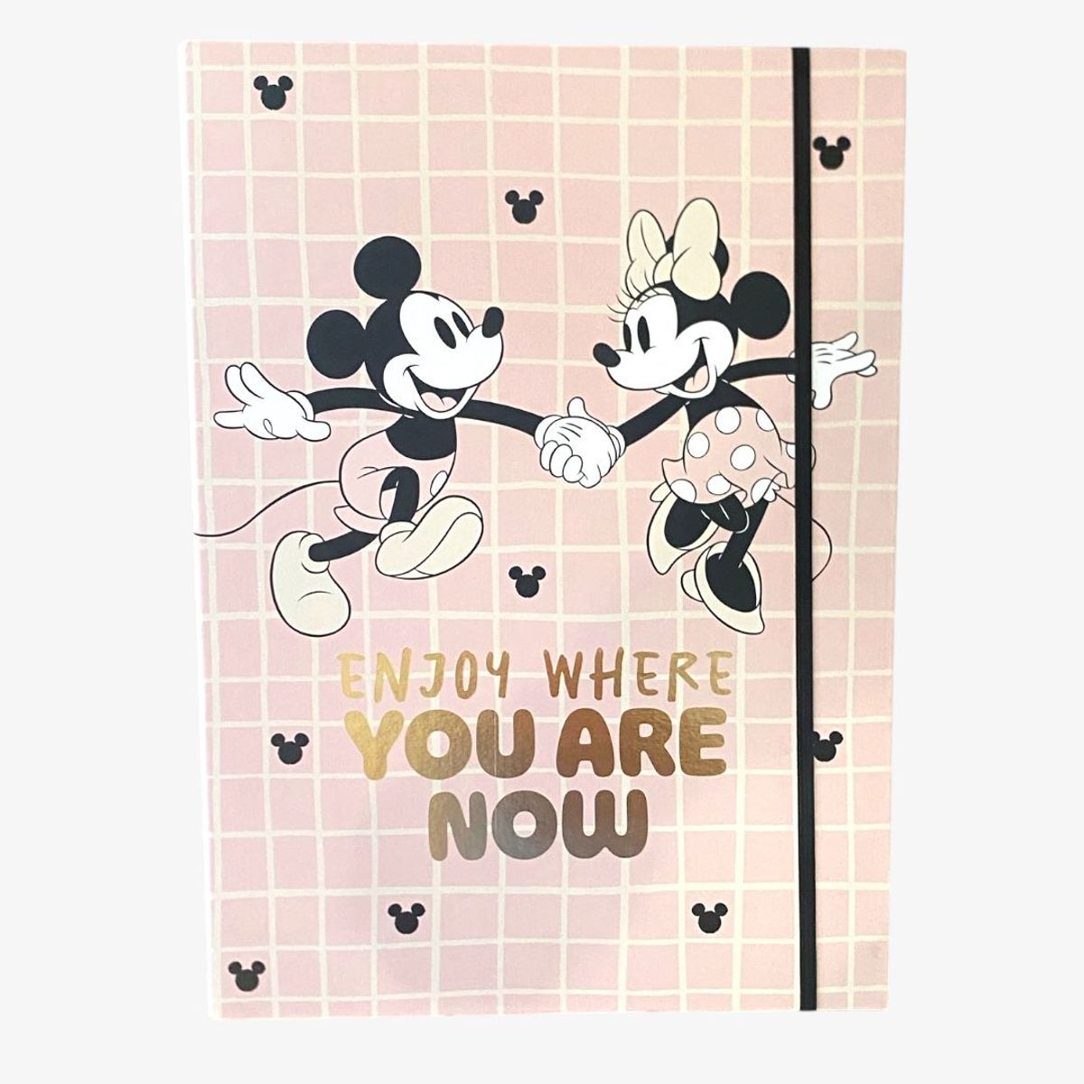 DGNOTTAS - Carpeta Espiral Dgnottas Elástico Mickey y Minnie