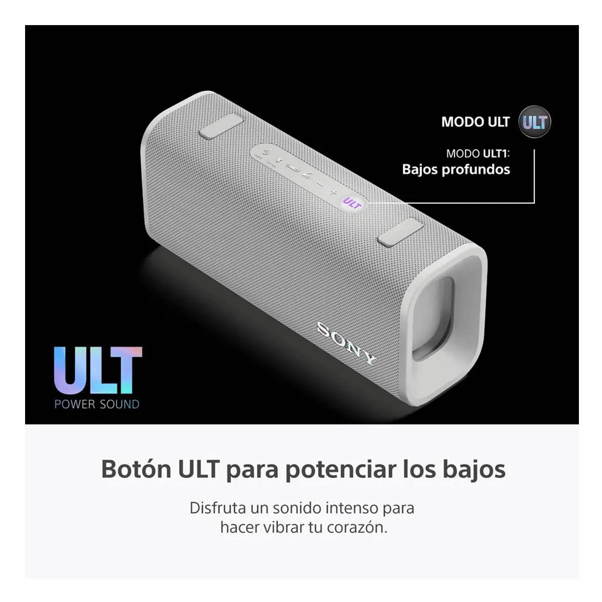 SONY - Sony Parlante Bluetooth SRS-ULT30 Portátil FIELD 3 - Blanco