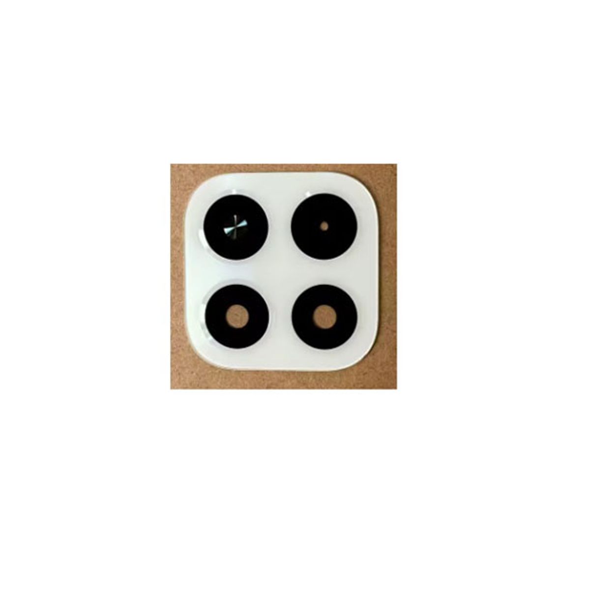 GENERICO - Repuesto lente Vidrio de cámara Huawei Honor X6C Color blanco