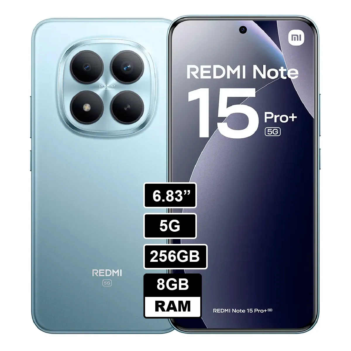 XIAOMI - Note 15 pro plus 5G 8GB 256GB Azul