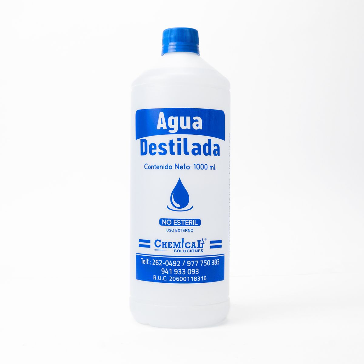 GENERICO - Agua Destilada de 1 LITRO