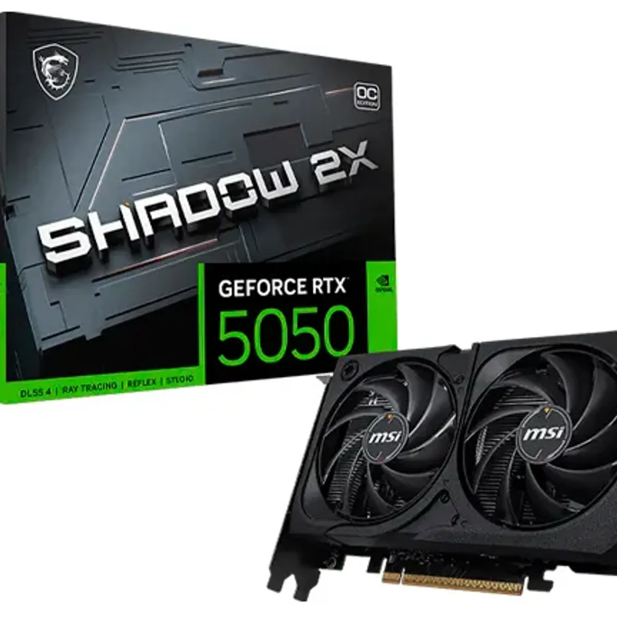 Msi - TARJETA DE VIDEO RTX 5050 8GB MSI SHADOW 2X DDR6 128BIT