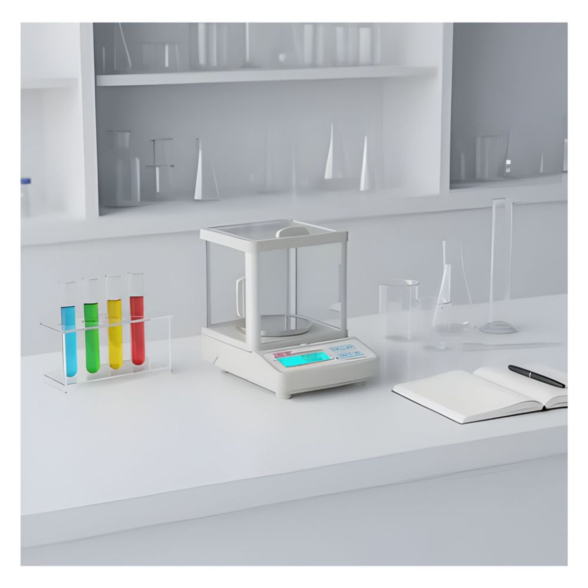 GENERICO - Balanza Analítica Digital de Alta Precisión para Laboratorio