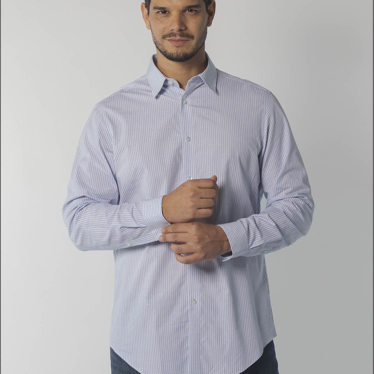 CALVIN KLEIN - CAMISA M/L CALVIN KLEIN PARA HOMBRES CK