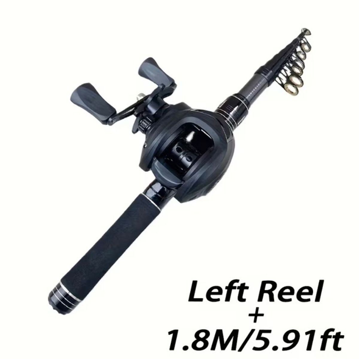 GENERICO - CAÑA DE PESCAR PROFESIONAL CON CARRETE