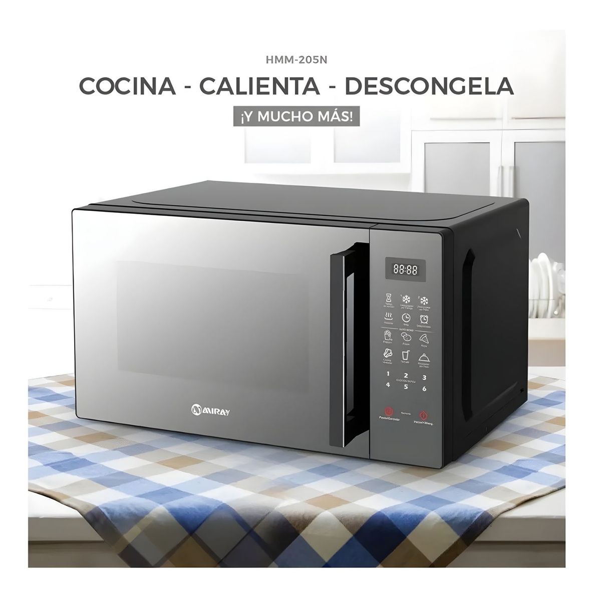 MIRAY - Horno Microondas Miray 20 L 700 W HMM-205N