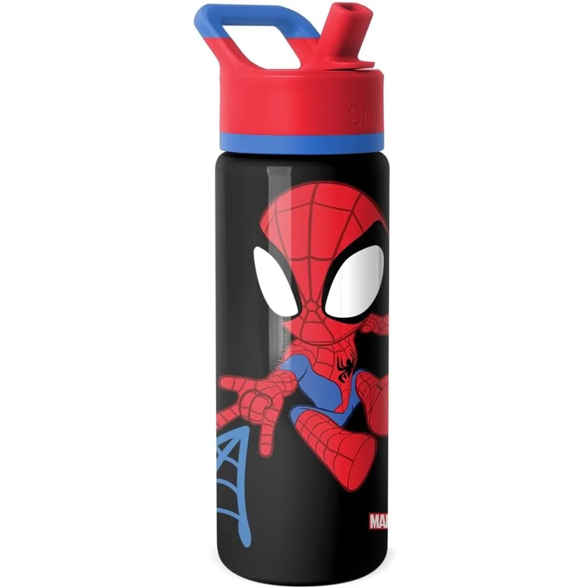 SIMPLE MODERN - Botella Térmica De Acero Inoxidable Tomatodo Spider-Man Spiderman 18 Onzas