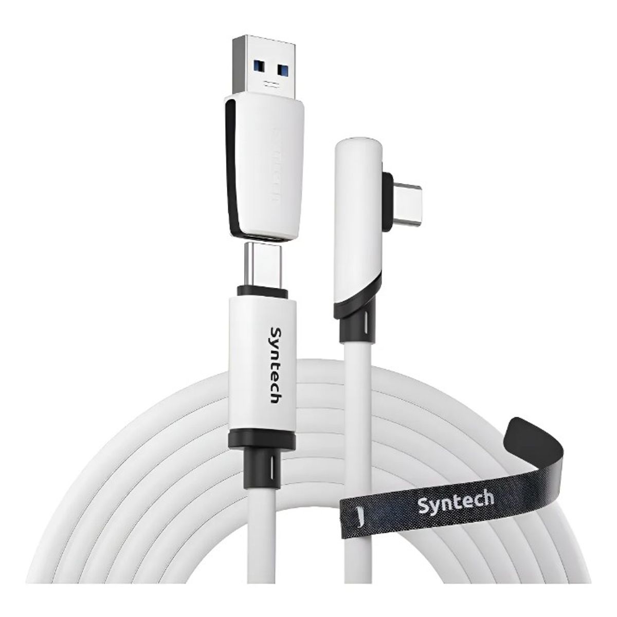 SYNTEC - Syntech Cable Link Para Meta Quest 3 Adaptador Usb A A Usb C 5 Metros