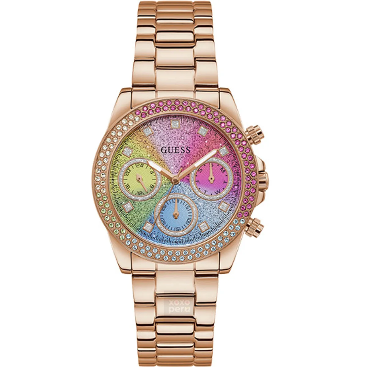 GUESS - Reloj de Dama GW0483L3 Mirage Gold Rose