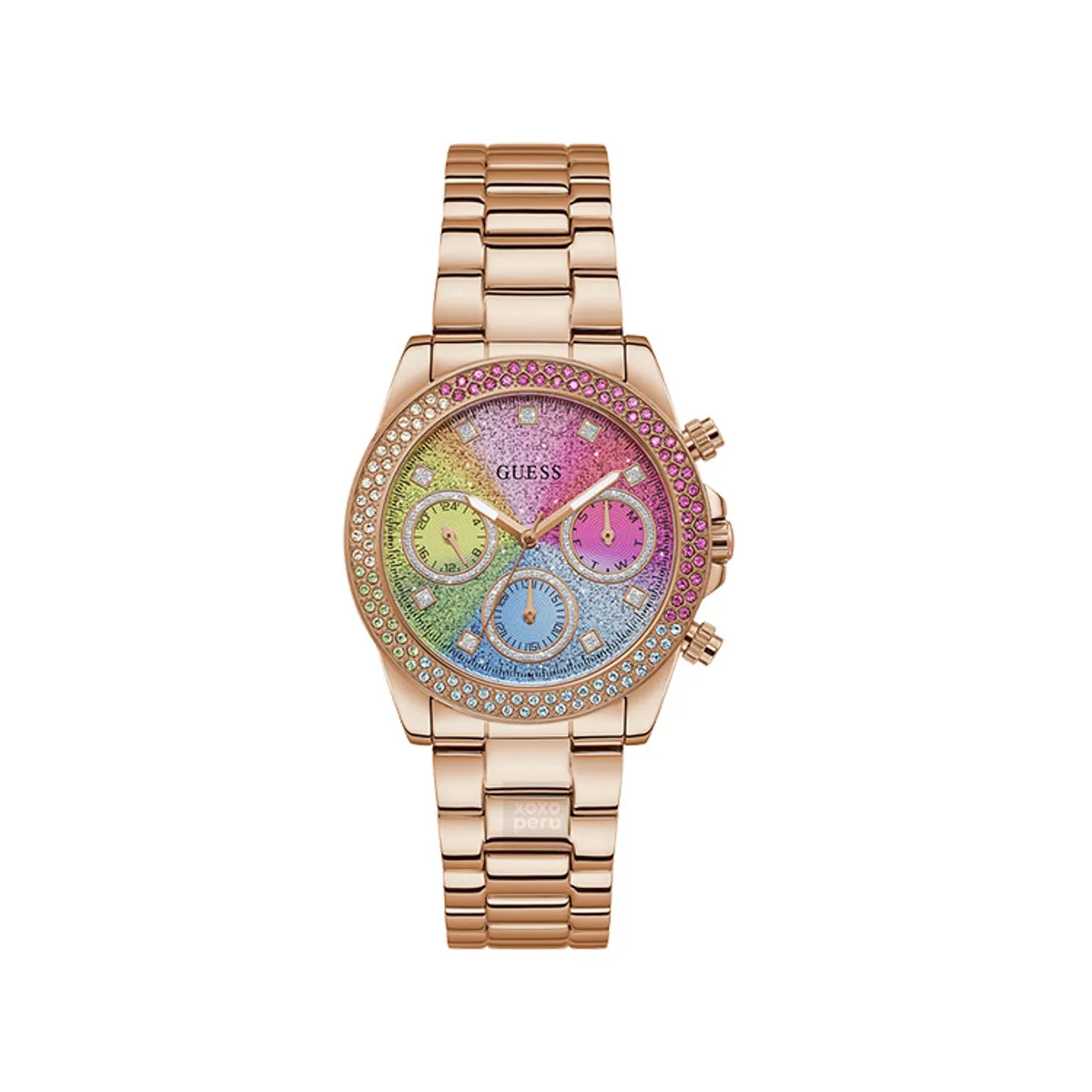 GUESS - Reloj de Dama GW0483L3 Mirage Gold Rose