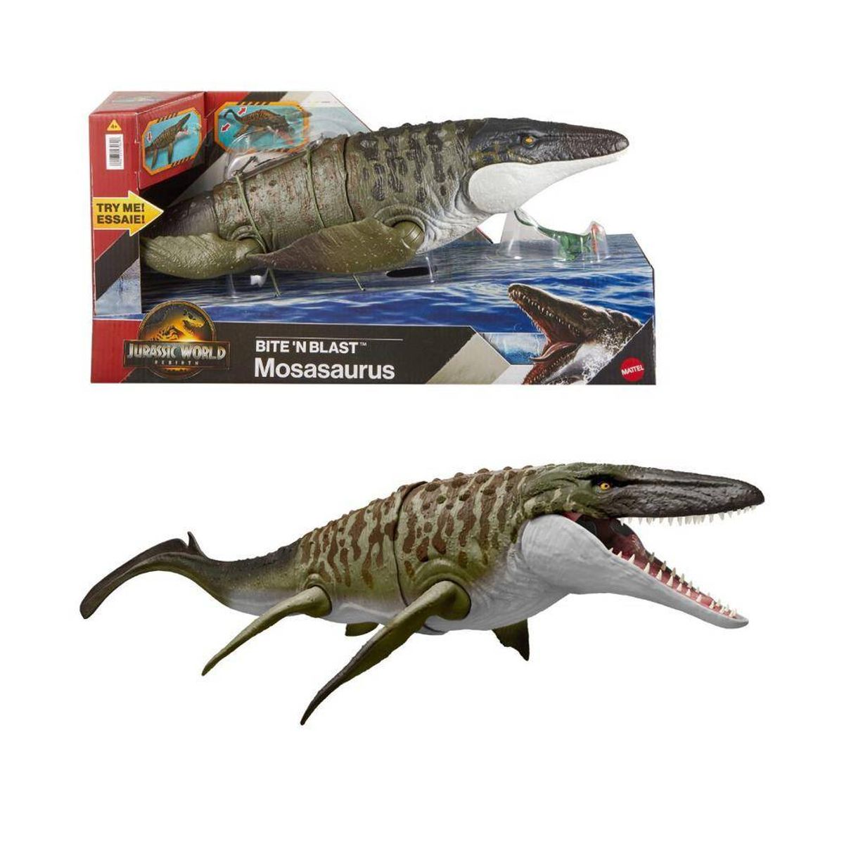 JURASSIC PARK - Jurassic World Figura Mosasaurus El Renacer