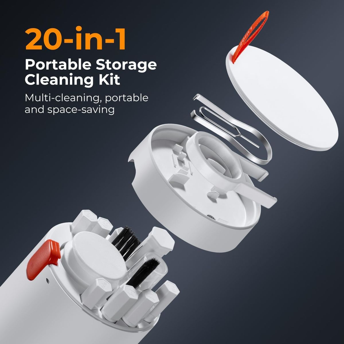 GENERICO - Kit De Limpieza 20 En 1 Multifuncional Para Laptop PC Celular Y AirPods