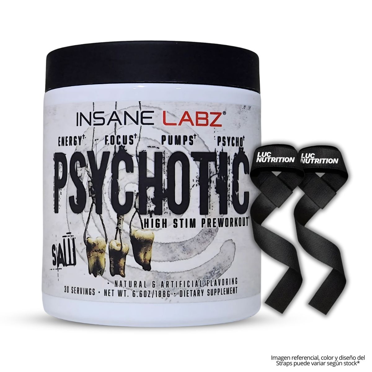 INSANE LABZ - Psychotic saw 30 servicios - Grape + Straps