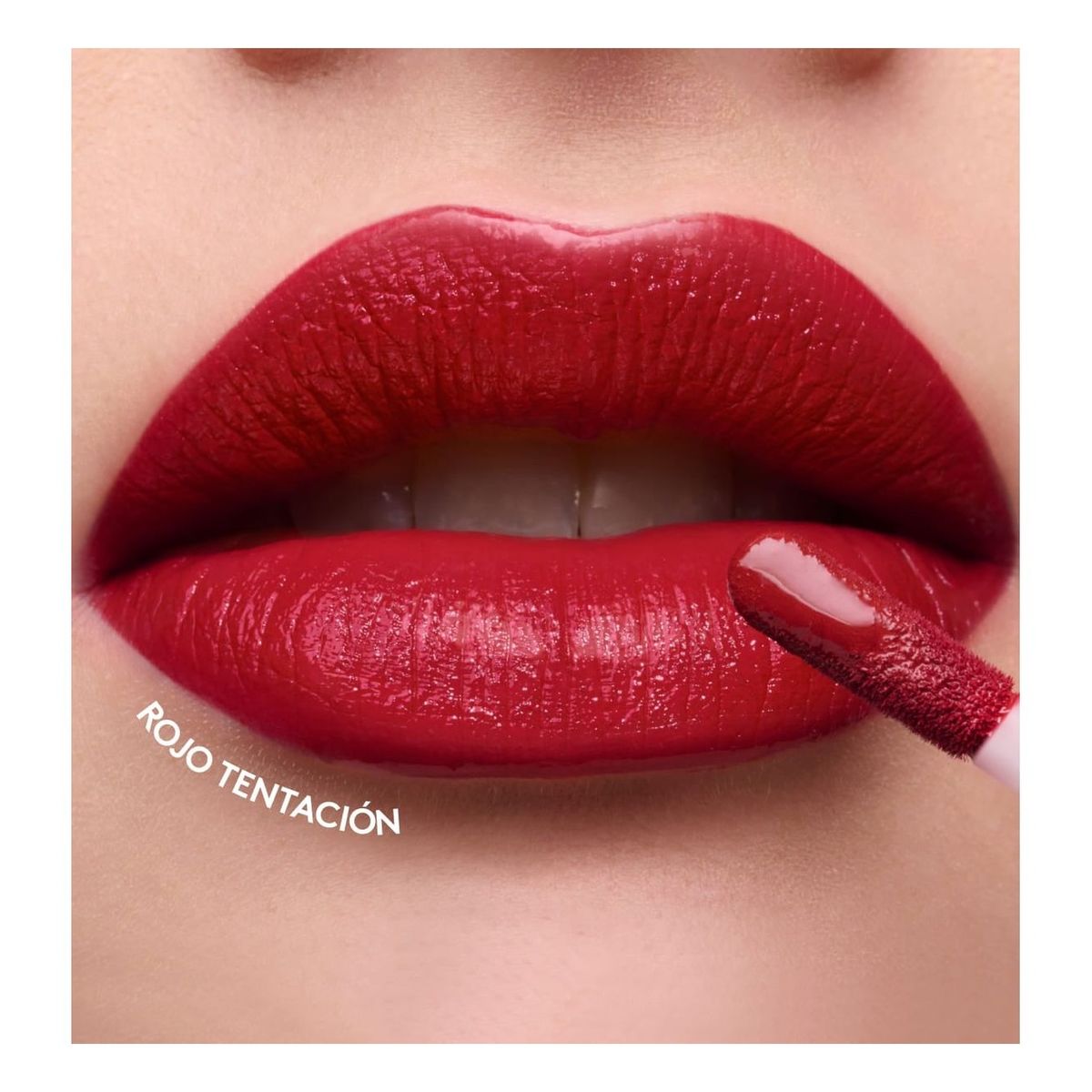 ESIKA - Labial líquido colorfix duo tattoo ésika rojo tentación