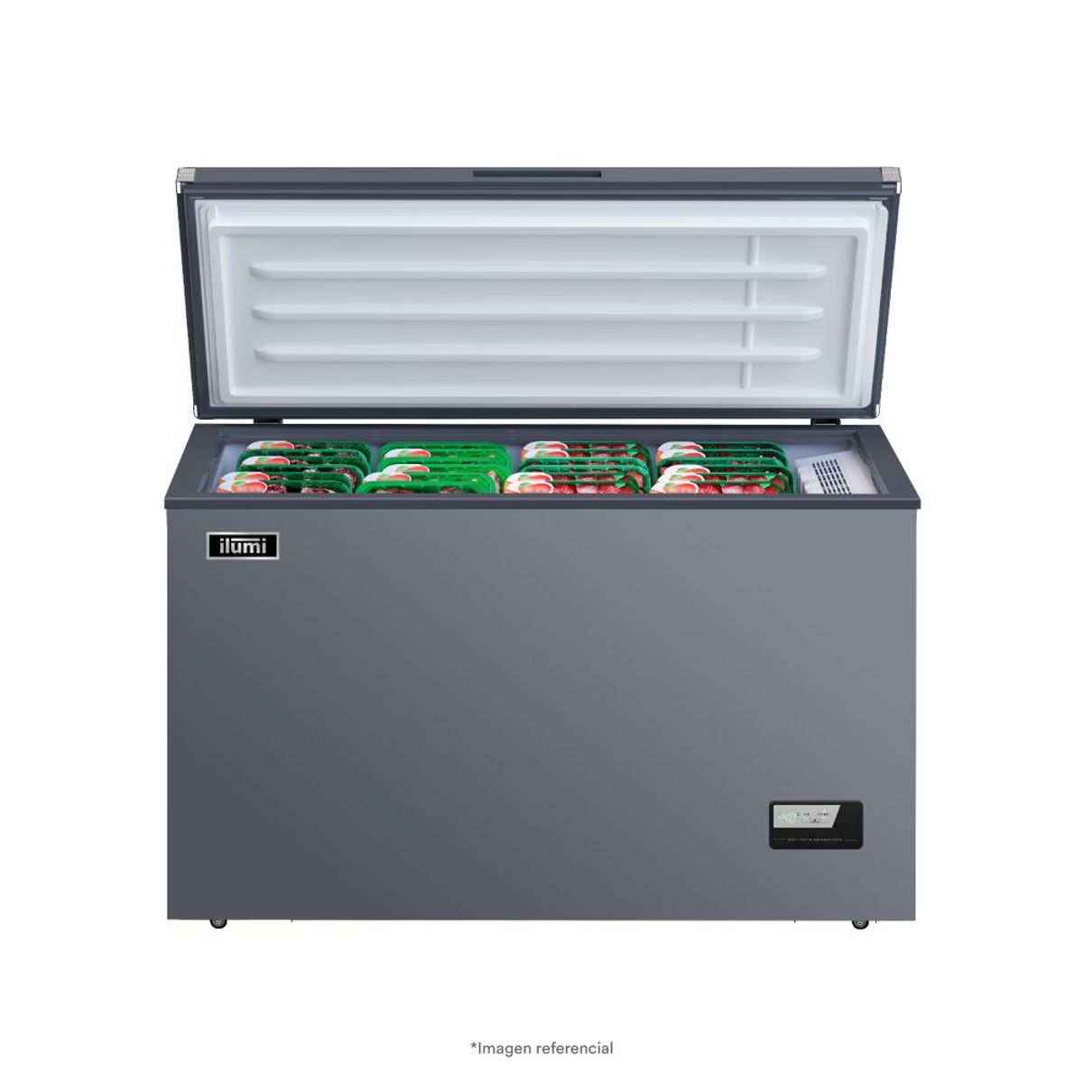 ILUMI - Congelador dual Fan cooling Ilumi 400 Litros