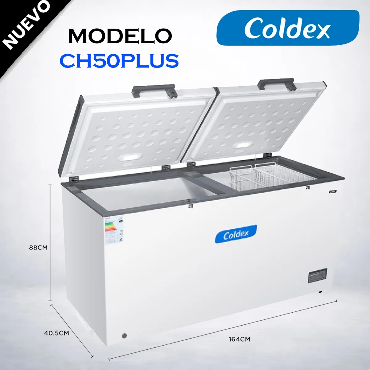 COLDEX - CONGELADOR COLDEX CH50PLUS 508L