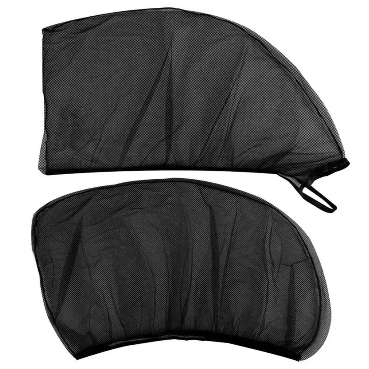 GENERICO - Tapasol Premiun Lateral Completo Color Negro Universal 2Pcs