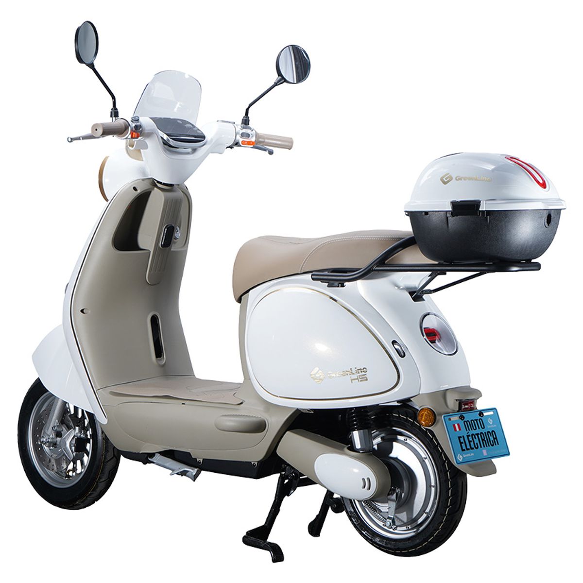 GREENLINE - MOTO ELÉCTRICA GREENLINE MODELO H5 BLANCO