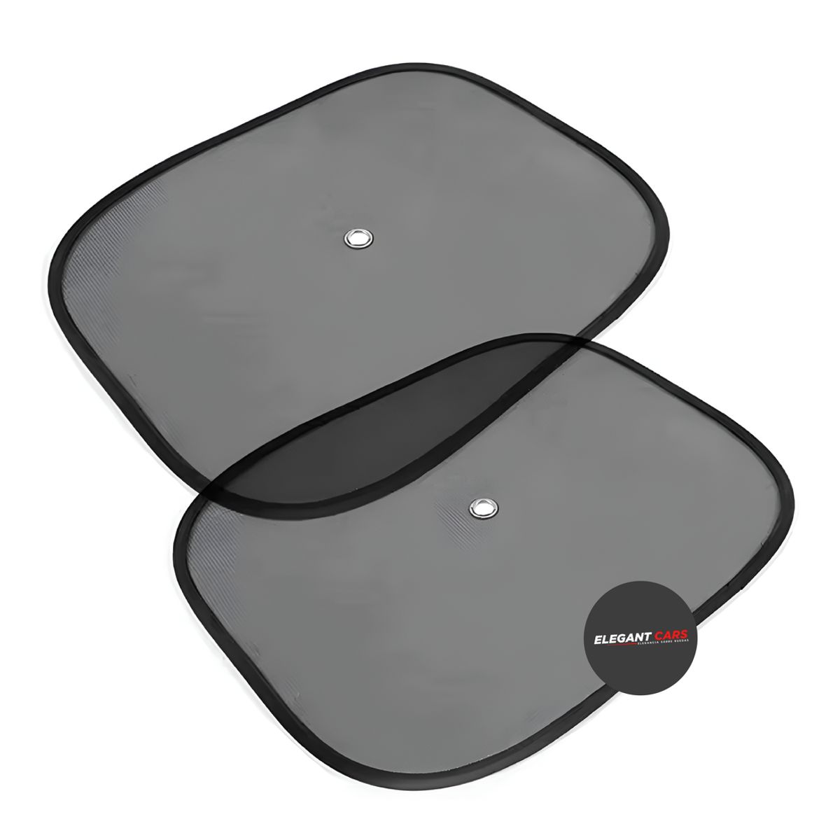 GENERICO - Tapasol Lateral De Maya 44 x 38Cm Universal Color Negro 2Pcs