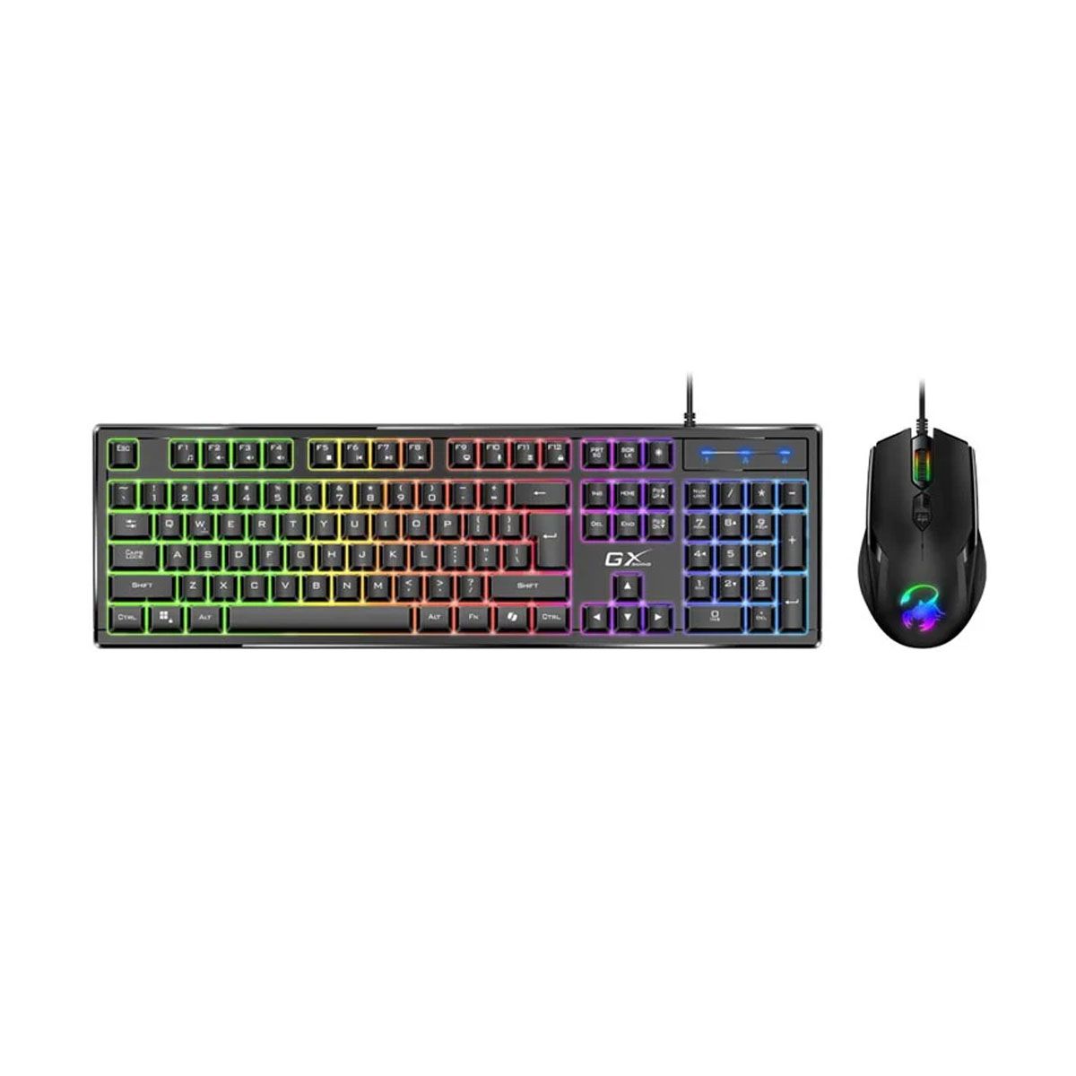 GENIUS - TECLADO GENIUS + MOUSE GX SCORPION KM-GX6 AI COPILOT BLACK