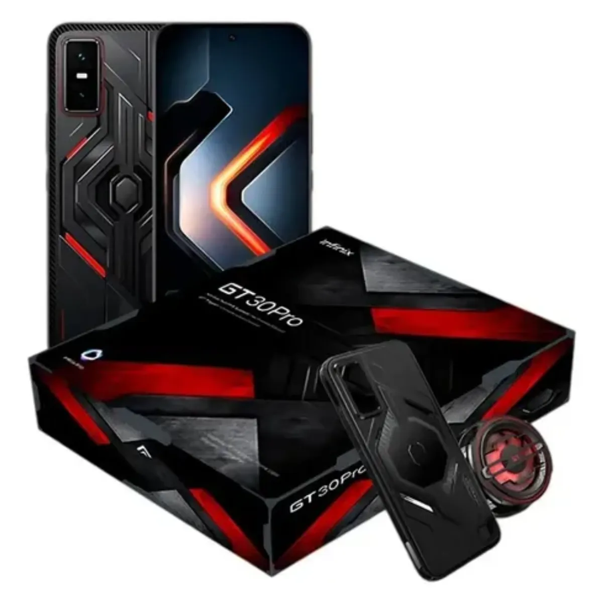 INFINIX - INFINIX GT 30 PRO GAMING KIT  512GB 12+12RAM DARK FLARE REGISTRADO