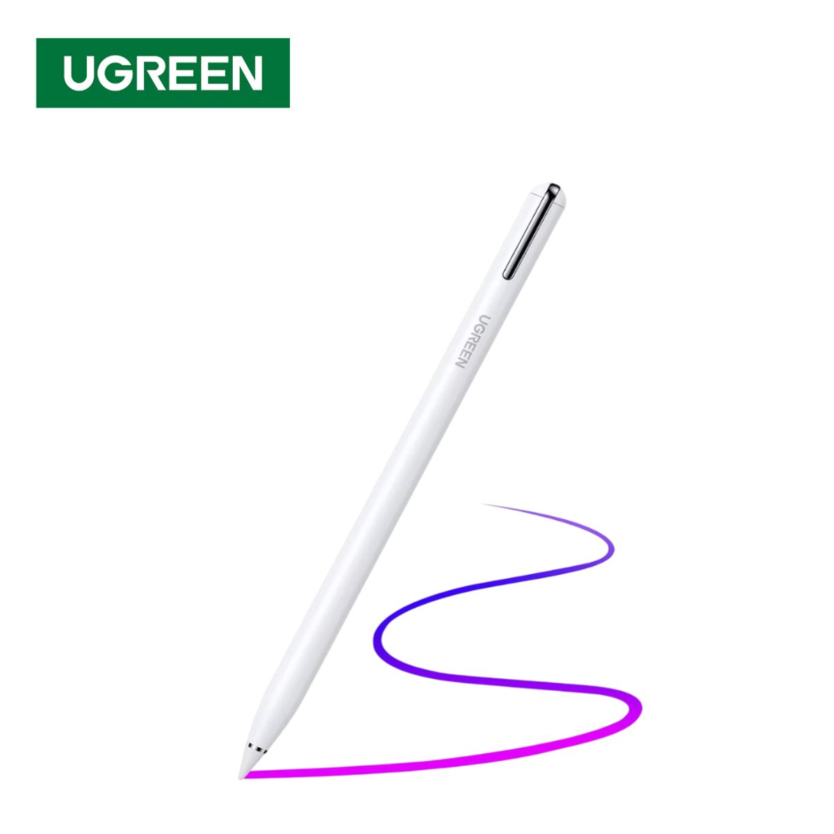 UGREEN - Lapiz Optico Para iPad Pro Air Mini Magsafe Alta Precisión Detección Inclinación Batería 9h