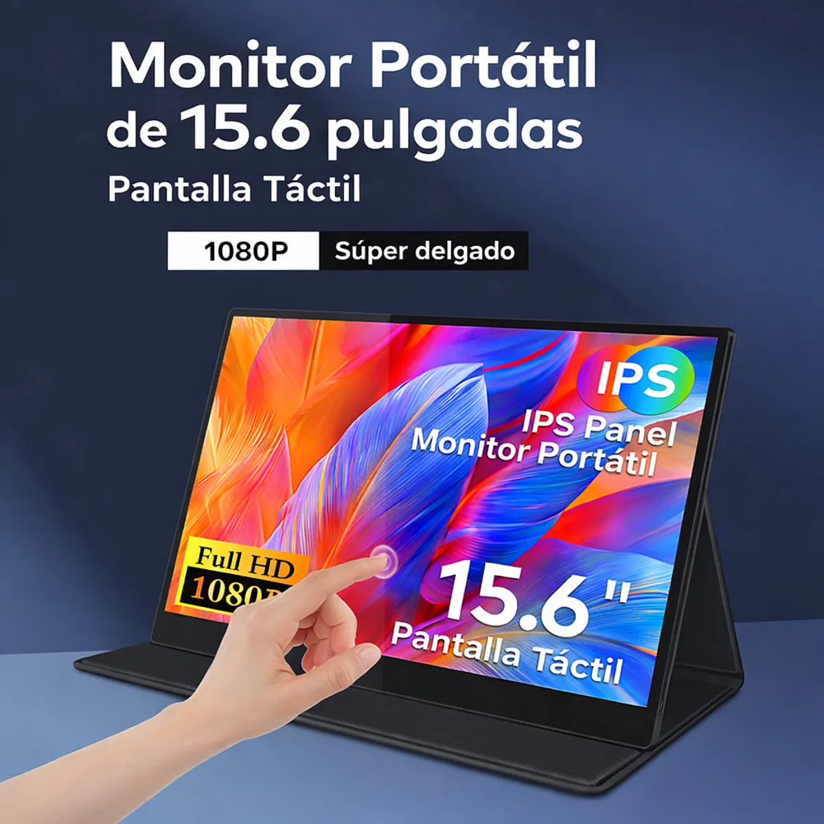 OEM - Monitor Touch Tactil Portátil 15.6 Pulgadas