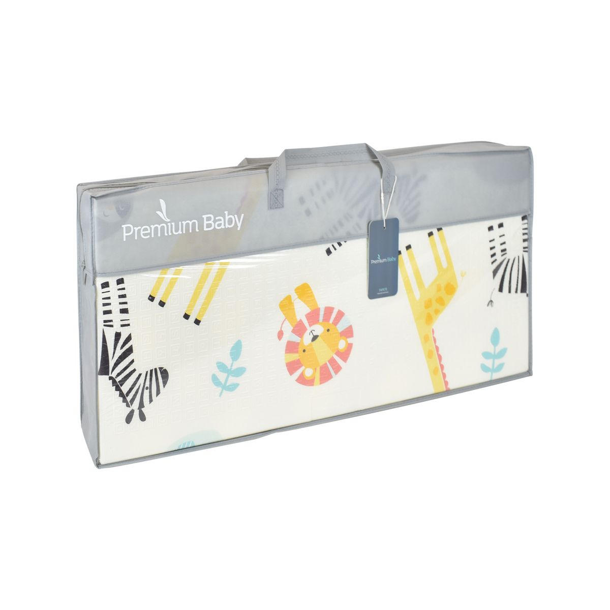 PREMIUM BABY - Tapete de actividades Bebé Reversible Premium Baby PB-E601 Animals