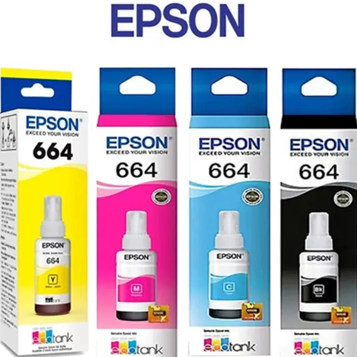 EPSON - Kit De 4 Tintas Epson T664