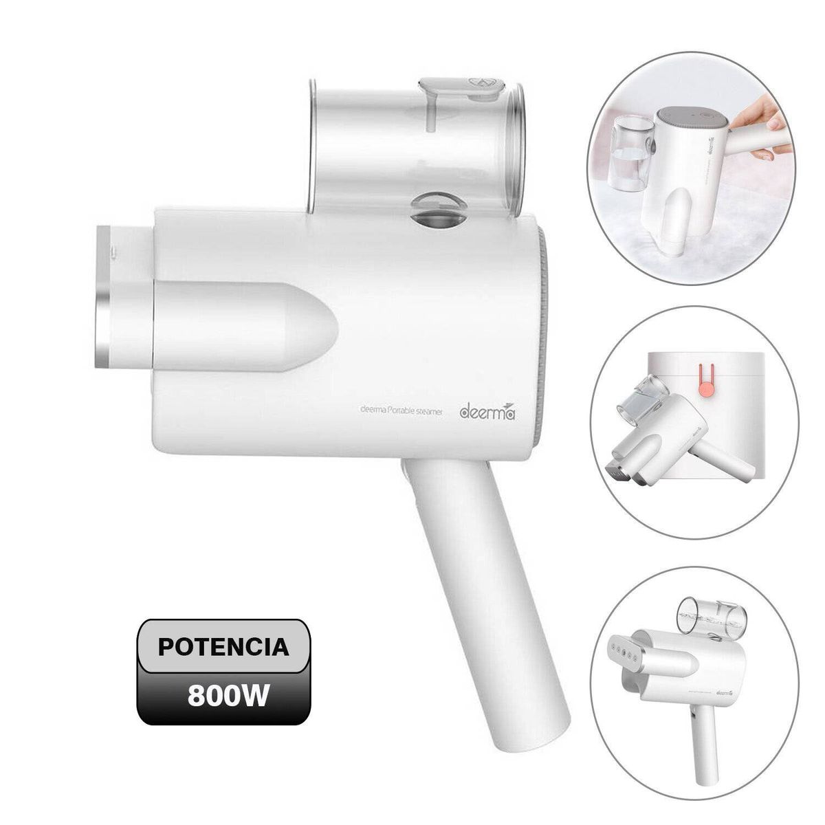 DEERMA - Vaporizador Multifuncional Portátil DEM-HS007 800W