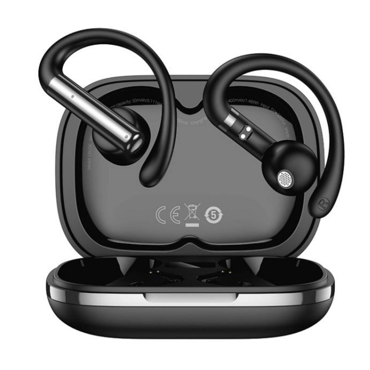 HOCO - Audifono Deportivo HOCO EAR HOOK Sonido Hi-Fi 4 Horas Música 25 Horas Total con Estuche